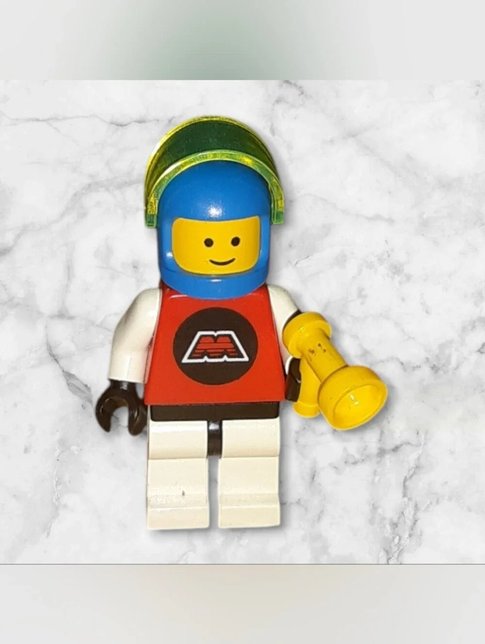 Lego M Tron Minifigure Classic Space Vintage Red & Black Astronaut Figure